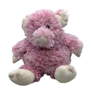 Cozy Hugs Aromatherapy Pig Wheat Lavender Filling Stuffed Plush Animal 9 Inch
